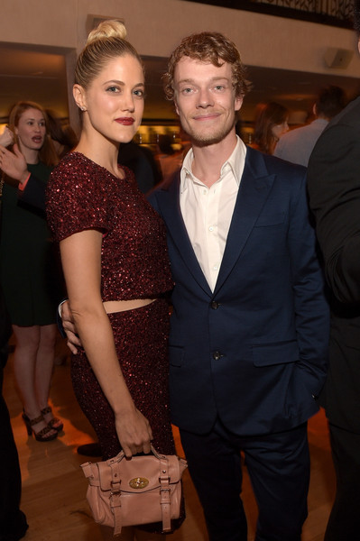 Charity Wakefield and Alfie Allen attend the EW Pre-Emmy Party 2015