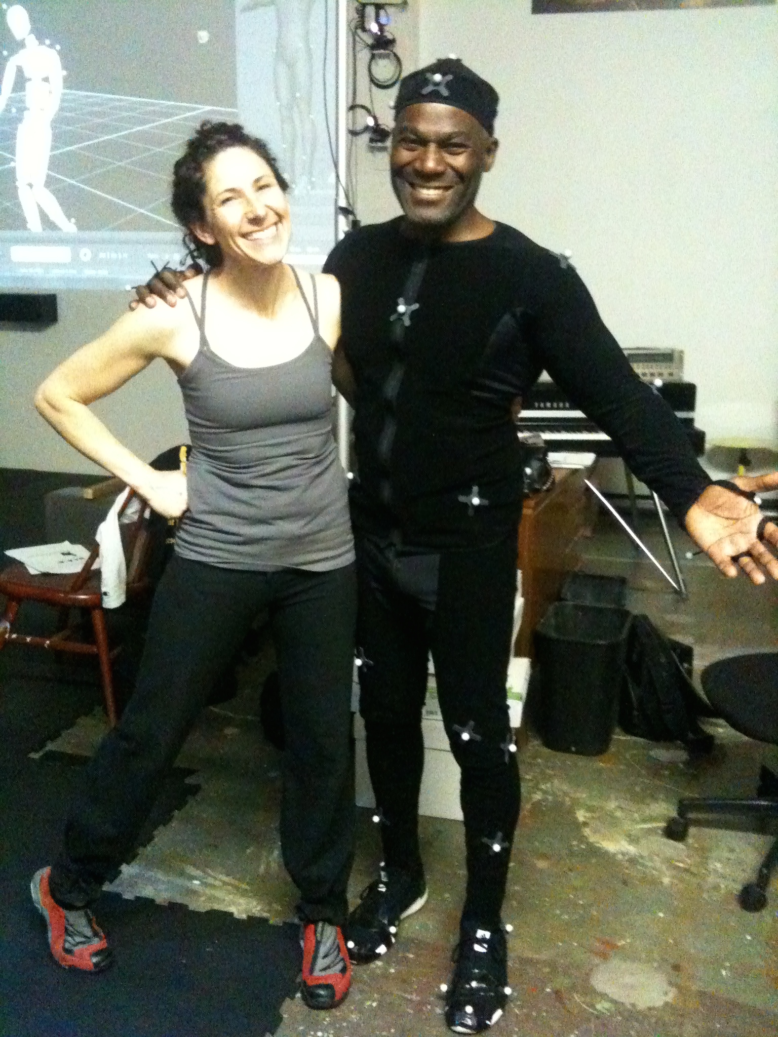 Motion Capture Session with Carrie Thiel of Lord Of The Rings.