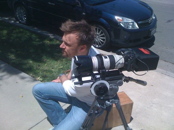 P.J. Palmer Directing DRM shoot May 2010, Costa Mesa CA