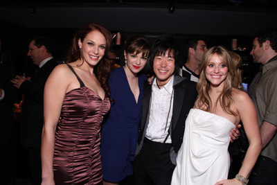 Amanda Righetti, Danielle Panabaker, Julianna Guill and Aaron Yoo at event of Penktadienis, 13-oji (2009)