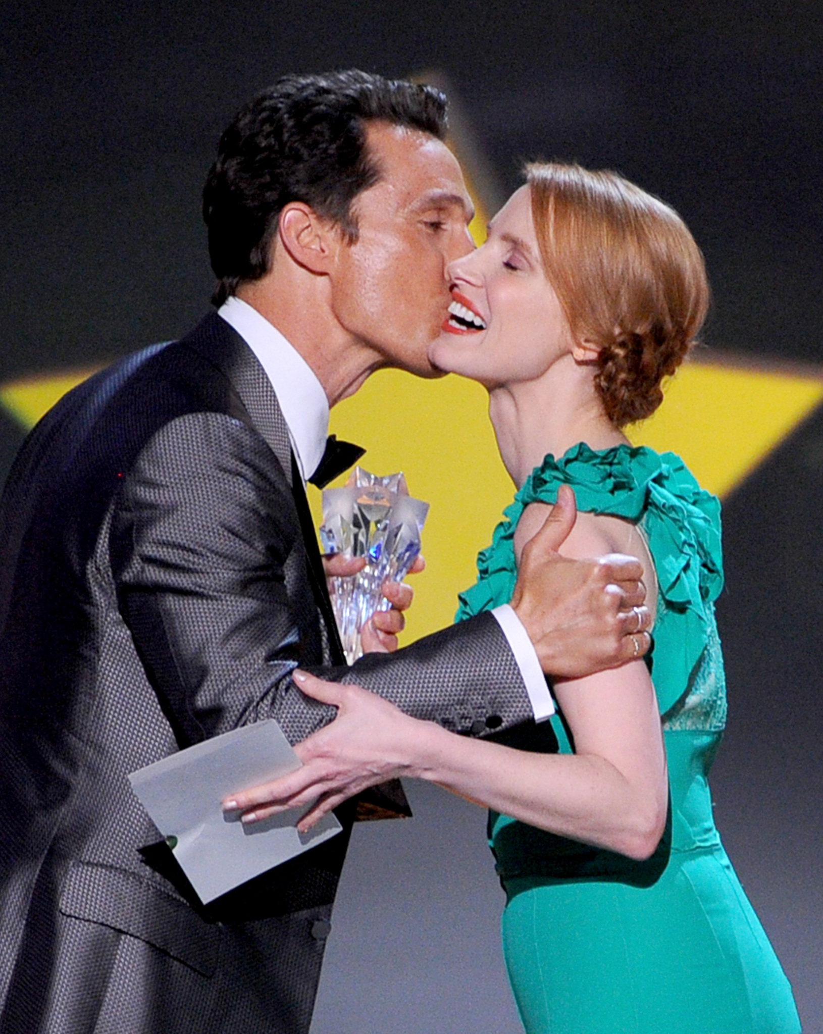 Matthew McConaughey and Jessica Chastain