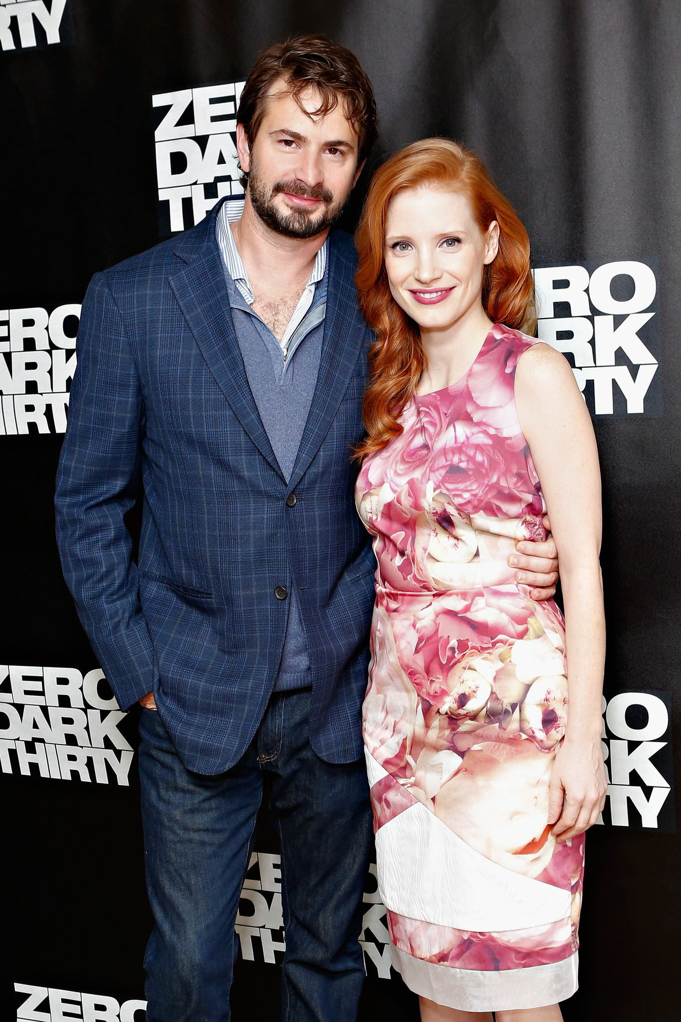 Jessica Chastain and Mark Boal at event of Taikinys #1 (2012)