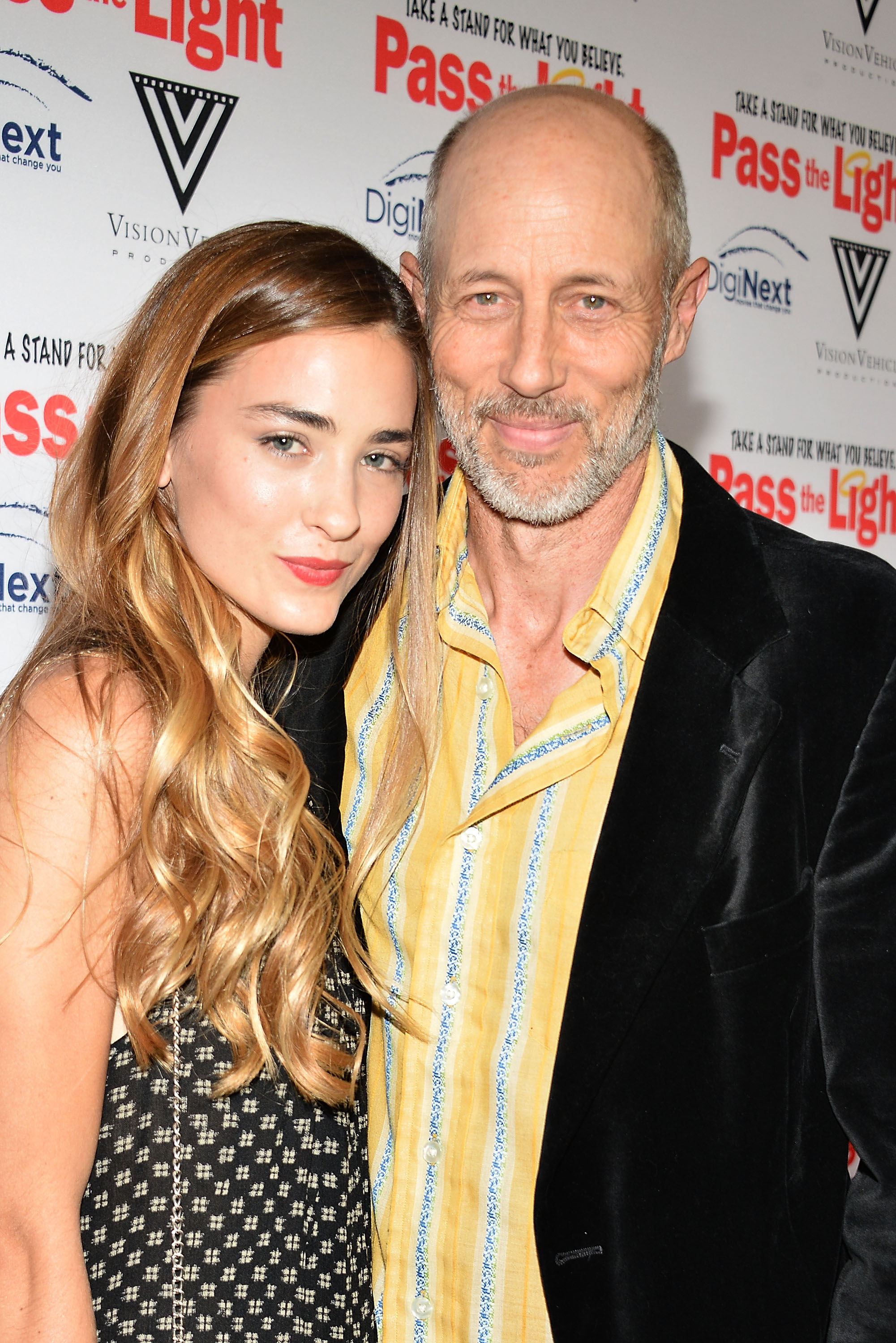 Rose McConnell and Jon Gries at the Hollywood premiere of PASS THE LIGHT