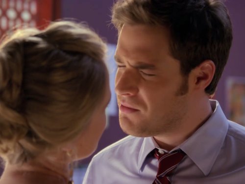 Still of Pippa Black and Ben Rappaport in Outsourced (2010)