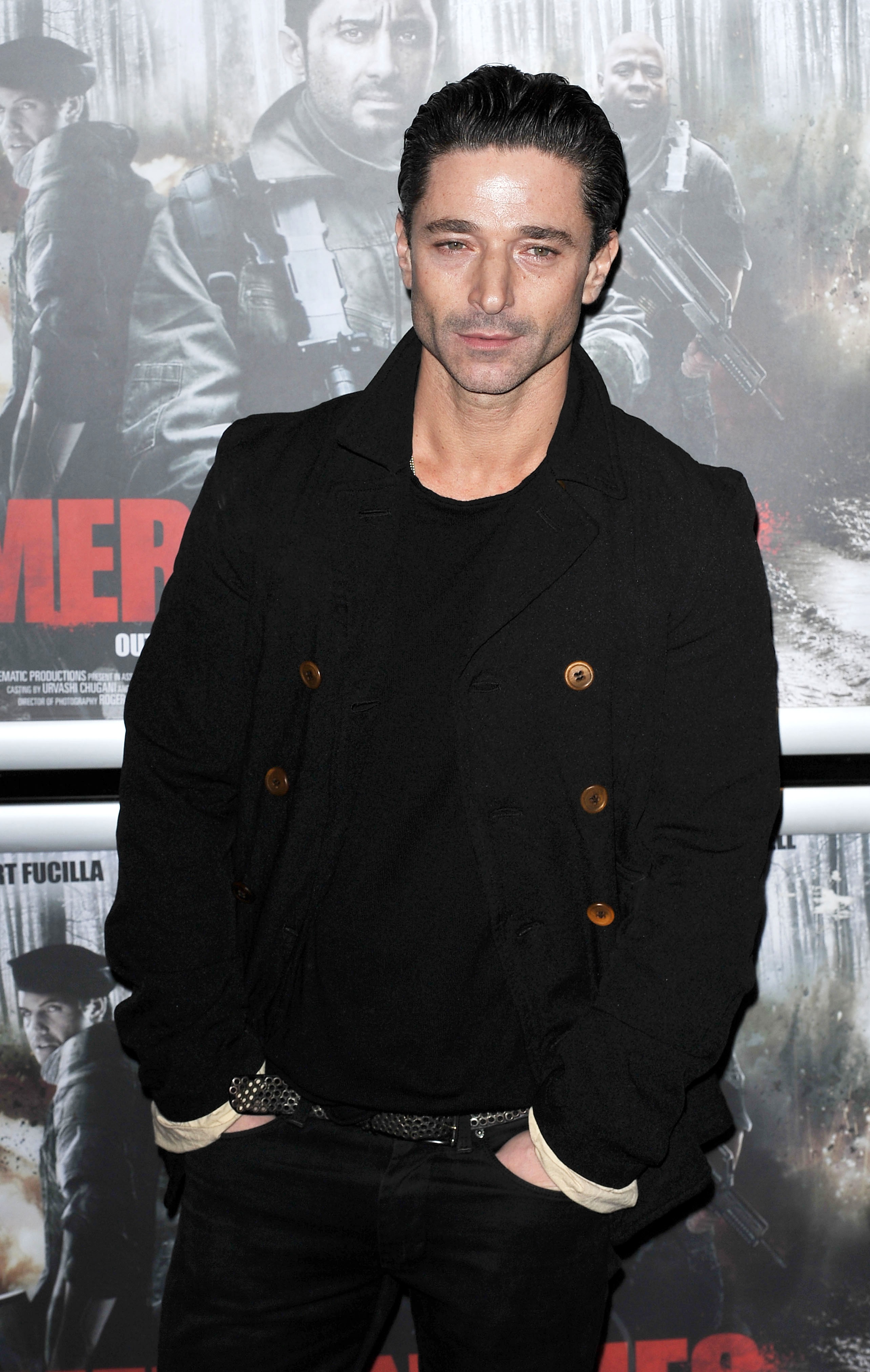 Jake Canuso at Premier of Mercenaries