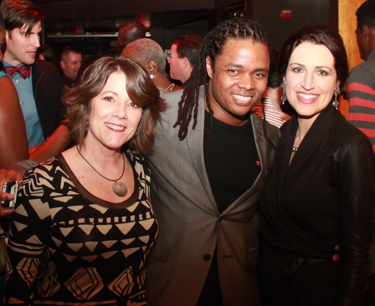 Tenaya Cleveland, Jonathan Chase, Susan Fronsoe and Lonnell Williams at event of The Haves and the Have Nots