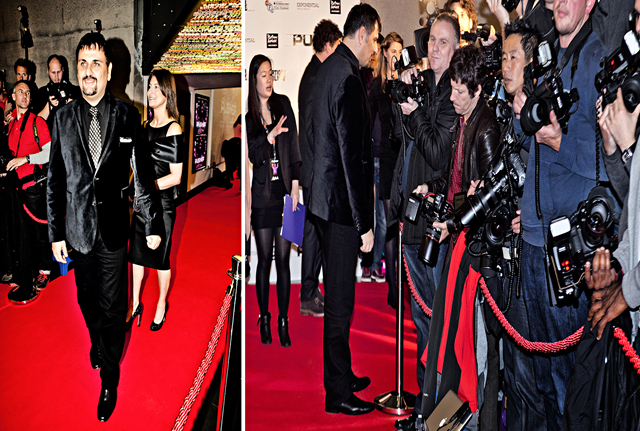 Press Interviews at the UK Premiere of PUSHER 4/10/2012