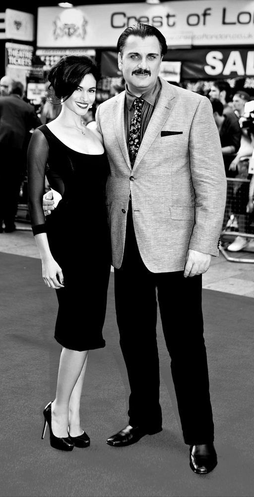 Mem Ferda with guest Tal. 'iLL Manors' world premiere held at the Empire cinema - Arrivals. London, England - 30.05.12.