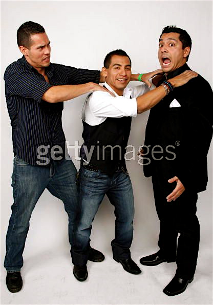 Actors James Oliviero, Eloy Mendez, and Matt Ferrucci @ 2008 Cinevegas Film Festival