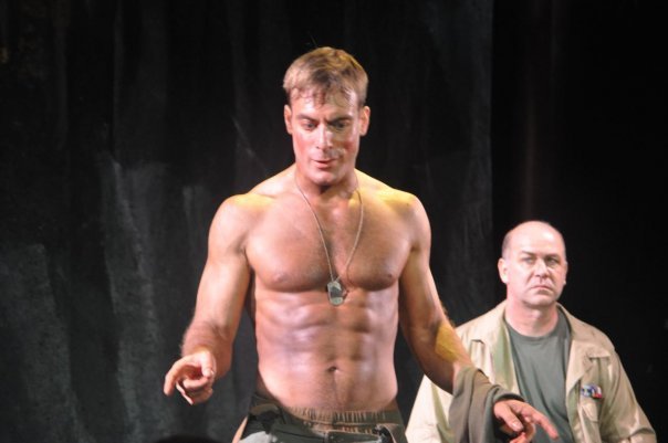 Christian Levatino as Woyzeck in the Gangbusters Theatre Company's Production of WOYZECK. New York City (2009)