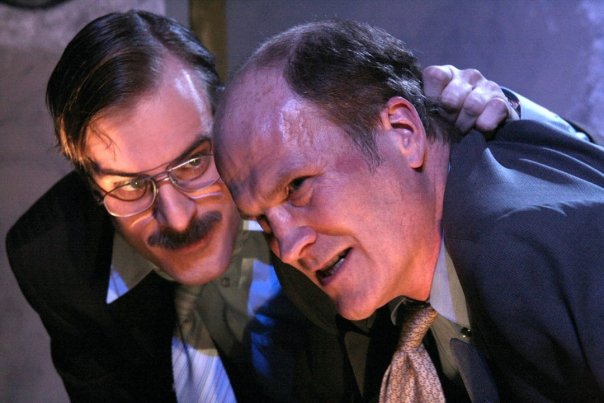 Christian Levatino (left) as Kim and Bart Petty as Martin in The Gangbusters Theatre Company Production of Howard Korder's SEARCH AND DESTROY. Los Angeles, Ca. (2007)