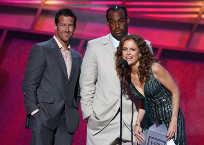 Kelly Preston, James Denton and Donovan McNabb at event of ESPY Awards (2005)