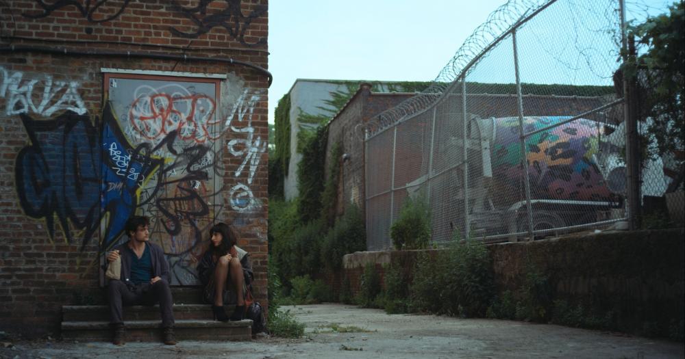Still of Arian Moayed and Desiree Akhavan in Appropriate Behavior (2014)