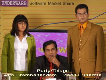 Party/Telugu with Brmhanandam, Madhu Sharma