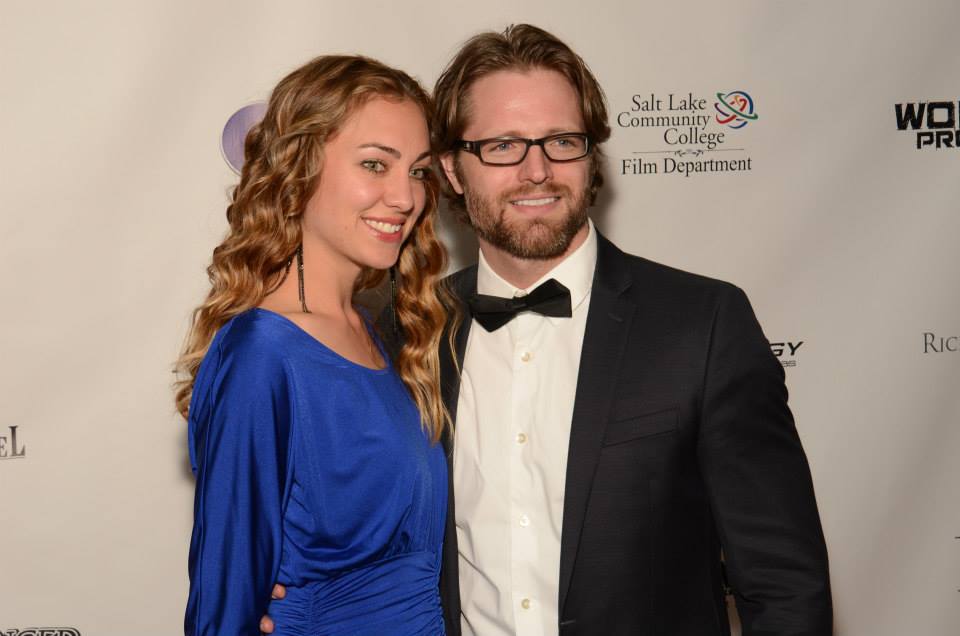 Darin Southam with wife Michelle Southam at Filmed in Utah Awards 2014.
