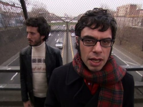 Still of Bret McKenzie and Jemaine Clement in Flight of the Conchords (2007)