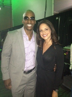 with Soledad O'Brien at Essence Festival in New Orleans