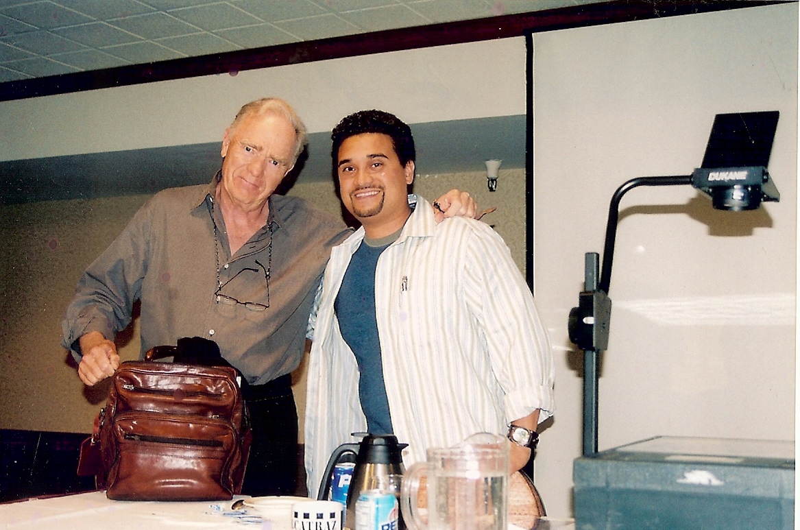Kevin Lasit with Screenwriting master instructor.... Robert McKee.