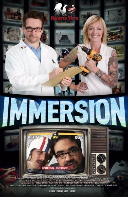 Burnie Burns, Geoff Lazer Ramsey, Gustavo Sorola and Griffon Ramsey in Immersion (2010)