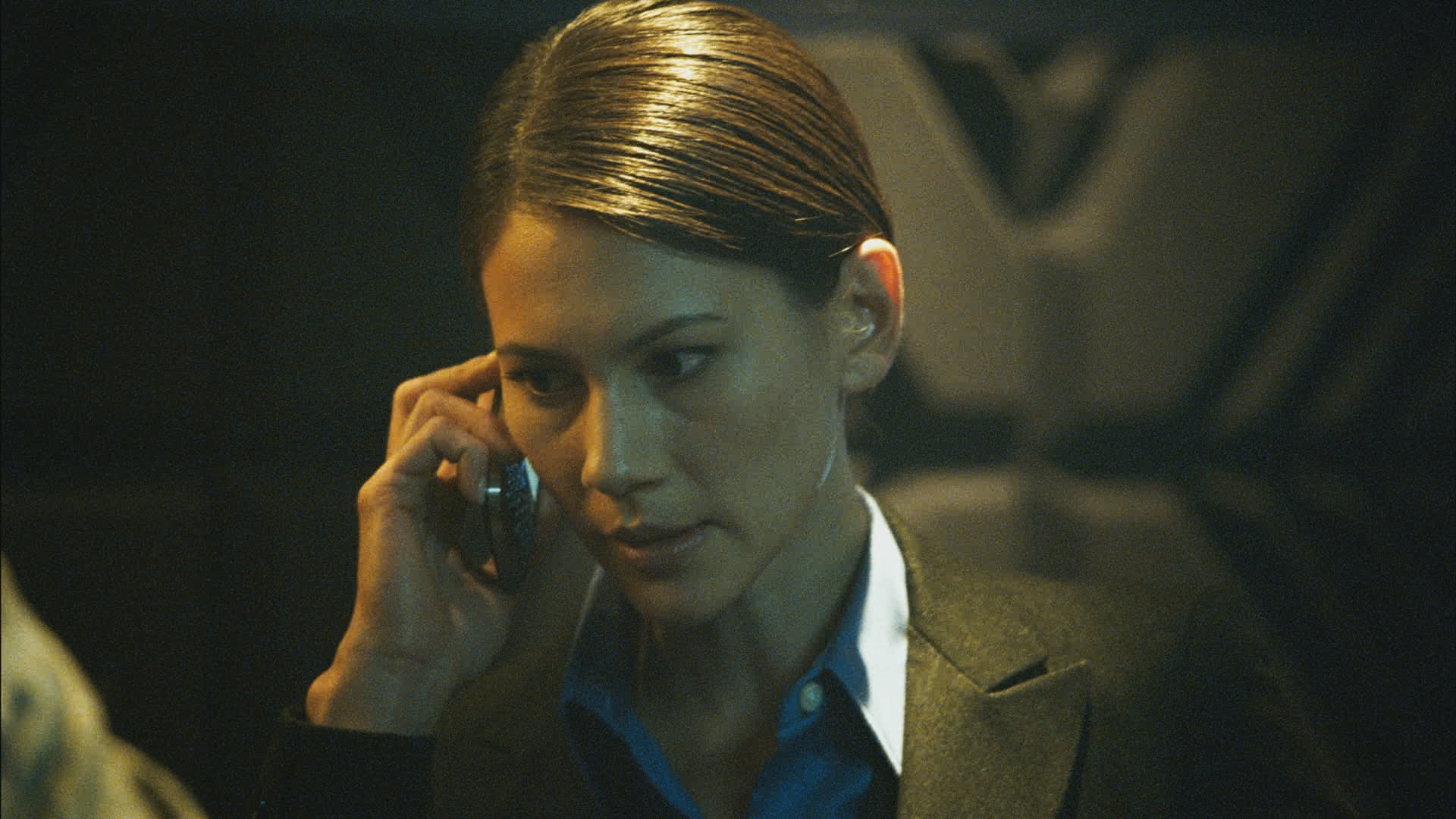 Catherine as CIA Agent Christine Niederbrook in 