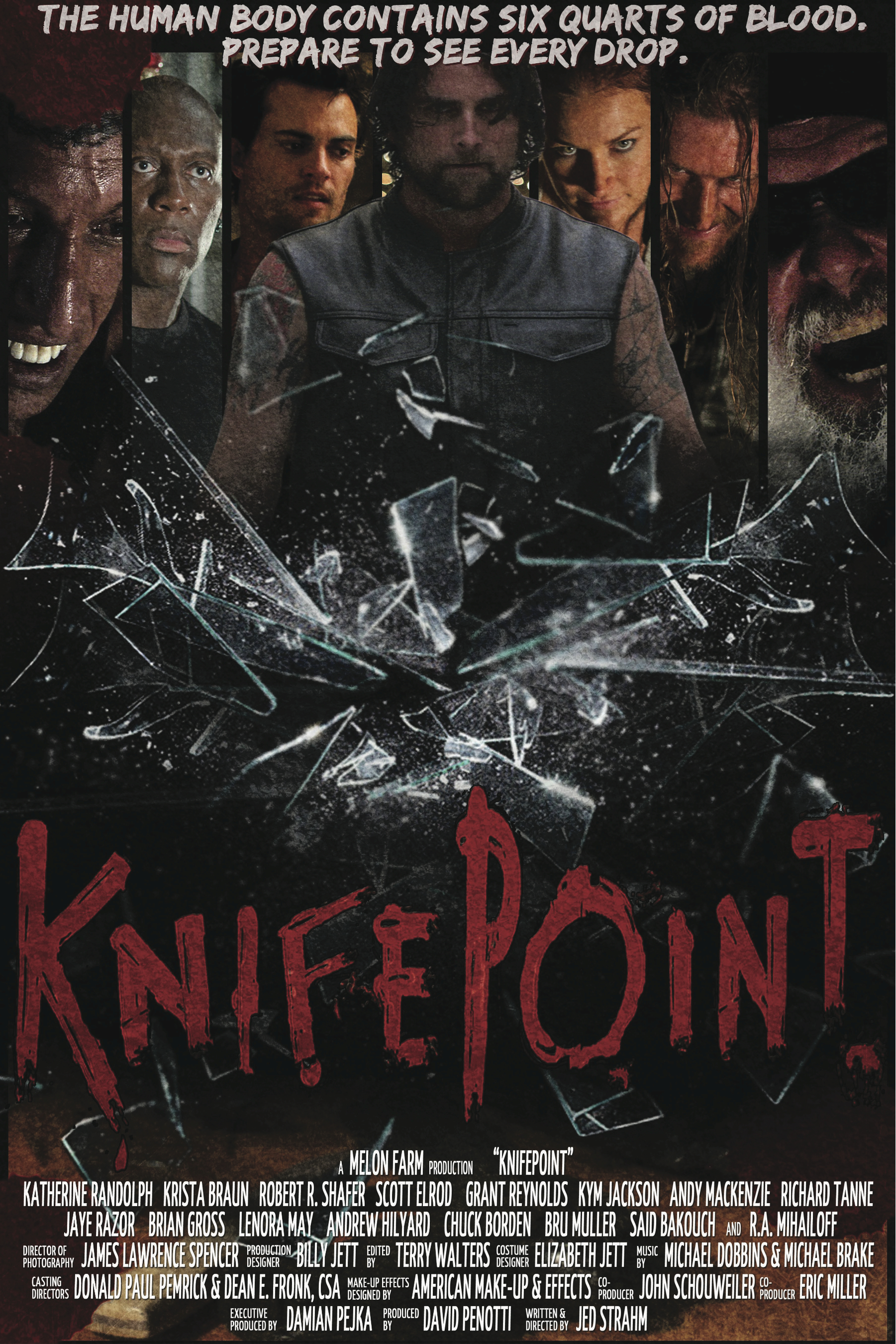 This is the image we struck for the posters we plastered up for the KNIFEPOINT world premiere at the 2011 Fantasia International Film Festival in Montreal!