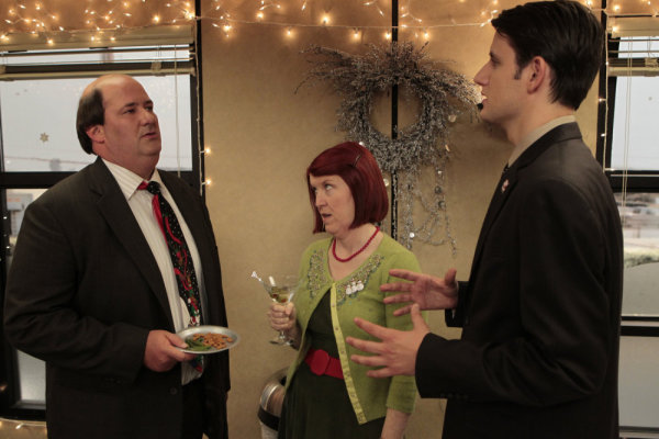 Still of Kate Flannery and Brian Baumgartner in The Office (2005)