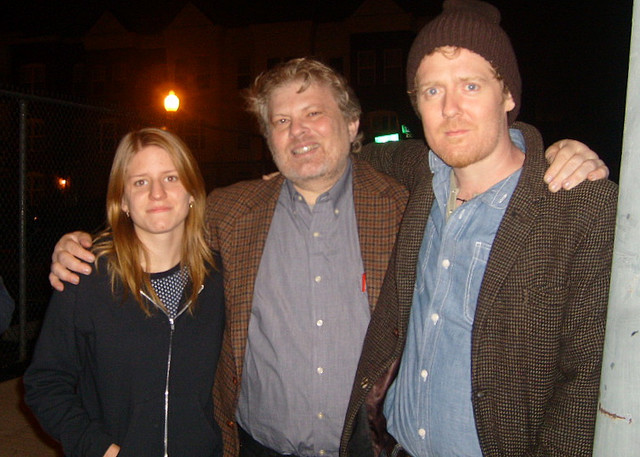 Marketa Irglova, Joe Hansard, Glen Hansard. Swell Season tour stop, November 18th 2007.