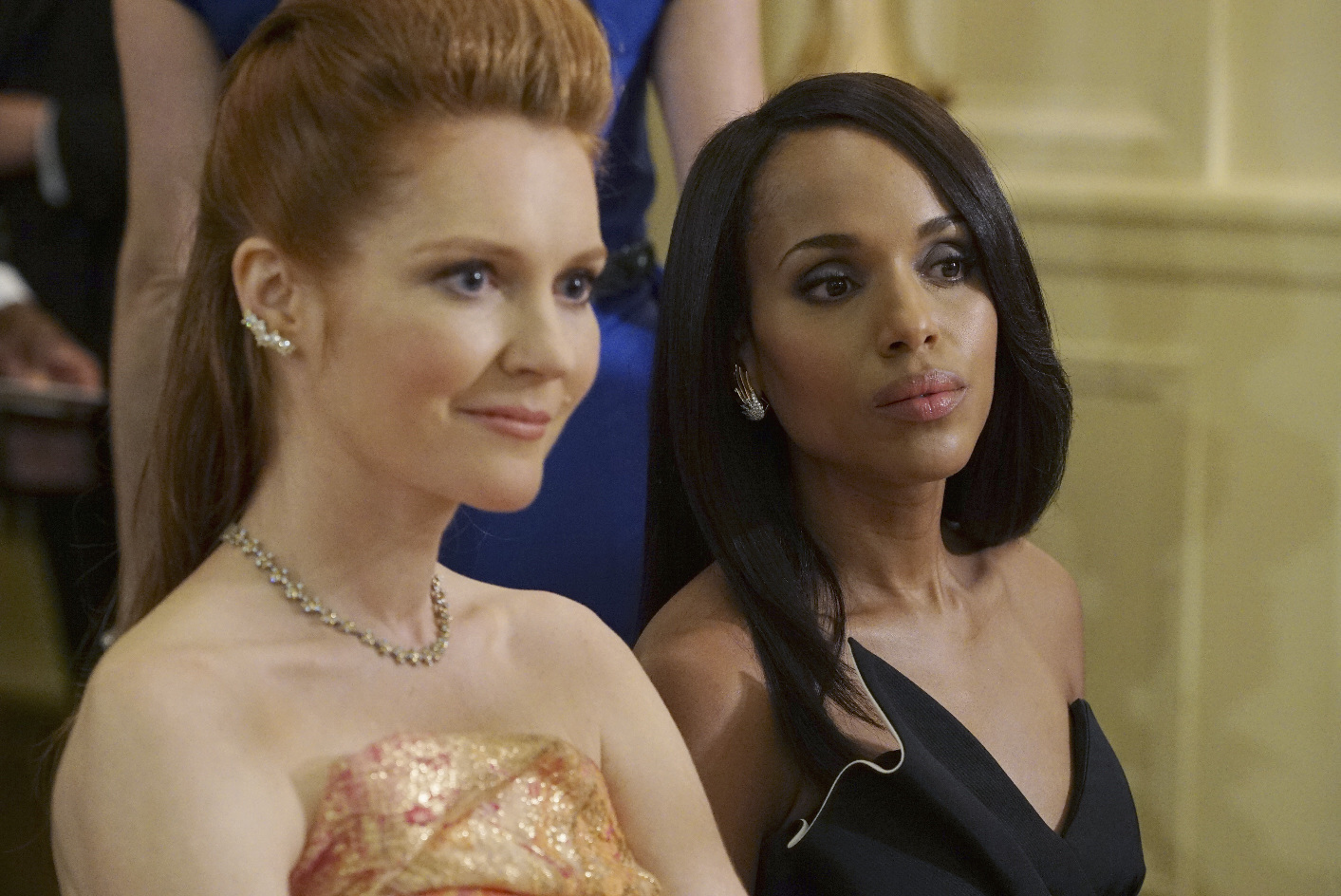 Still of Kerry Washington and Darby Stanchfield in Scandal (2012)