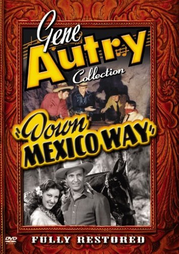 Gene Autry, Smiley Burnette, Harold Huber and Fay McKenzie in Down Mexico Way (1941)