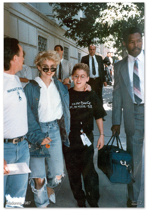 Madonna & Chris Finch