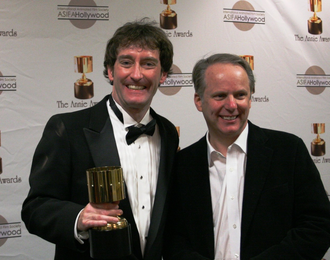 Tom Kenny and Nick Park