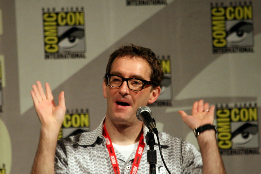 Tom Kenny at the 2010 Comic-Con Cartoon Voices II panel