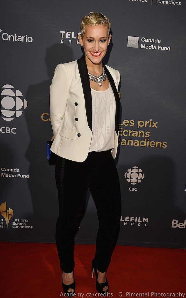 Luvia Petersen at the Canadian Screen Awards 2014