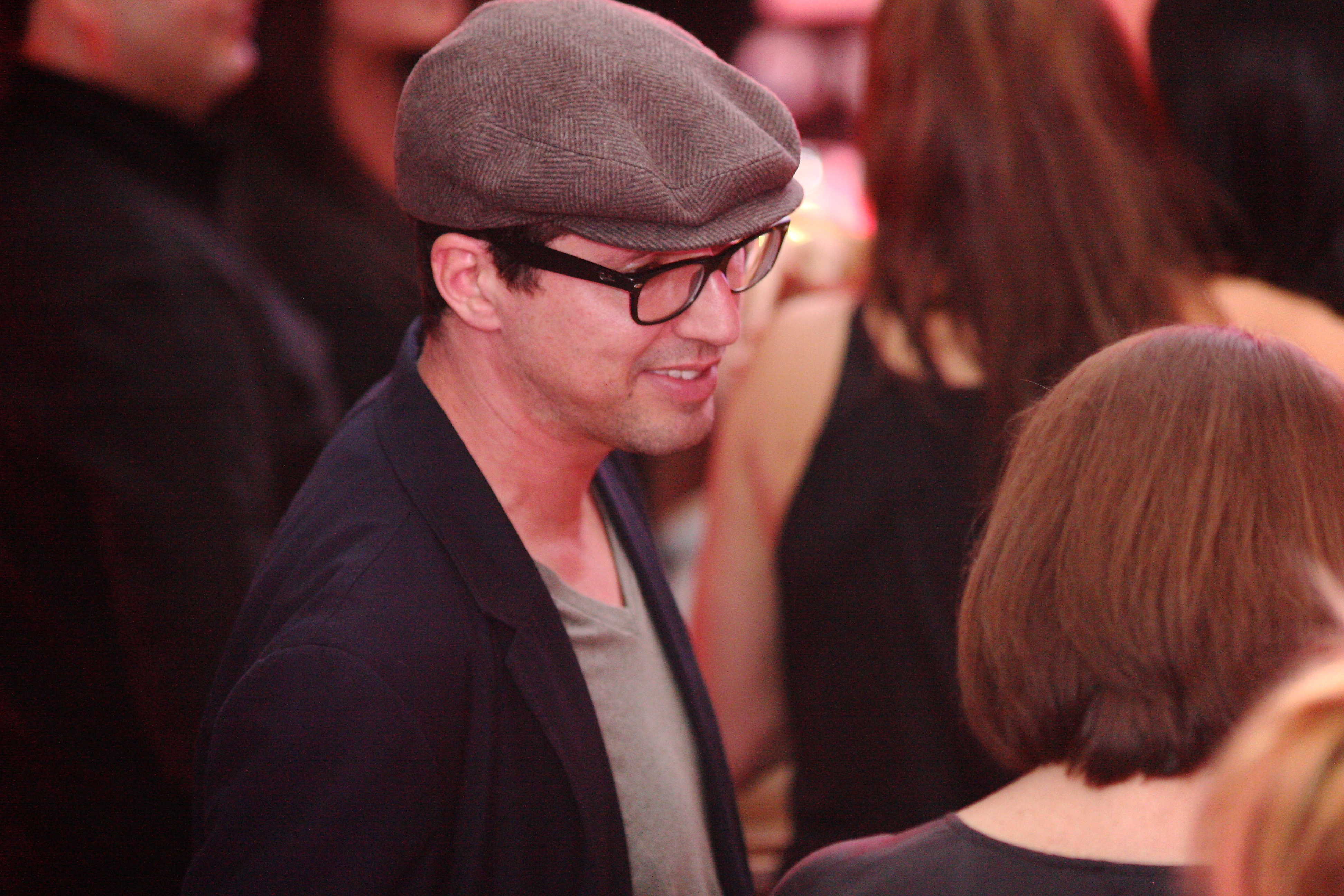 Writer/Director Quincy Rose at the premier party for his film 