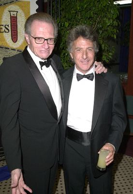 Dustin Hoffman and Larry King