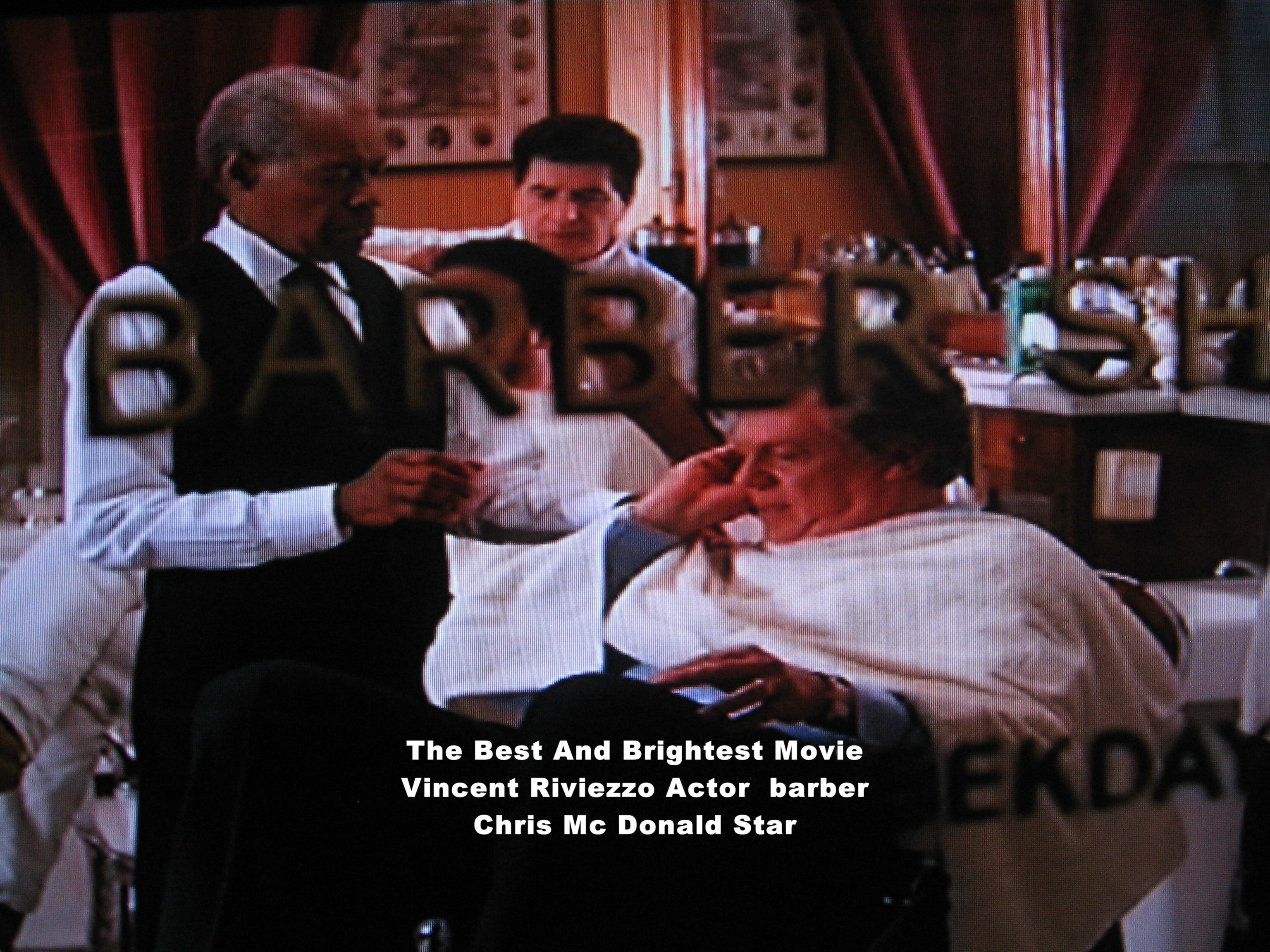 Best and the Brightest Barber Vincent Riviezzo Actor Chris McDonald