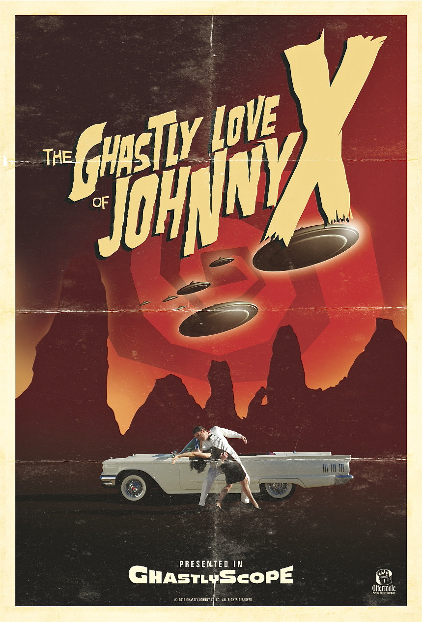 The Ghastly Love of Johnny X (official teaser poster)