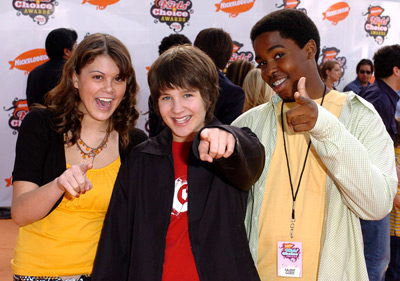 Devon Werkheiser, Daniel Curtis Lee and Lindsey Shaw at event of Nickelodeon Kids' Choice Awards '05 (2005)