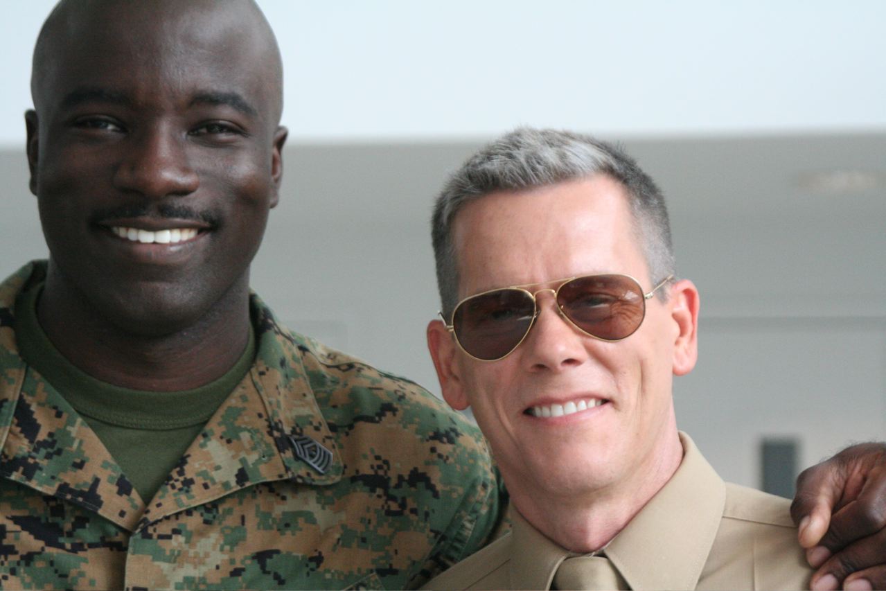 Mike Colter and Kevin Bacon