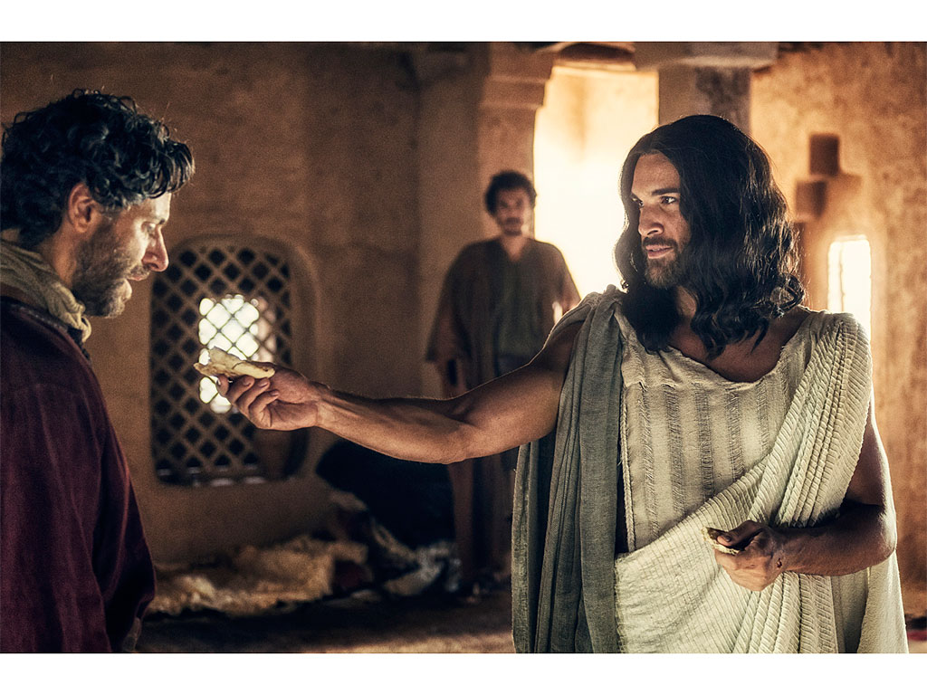 Juan Pablo Di Pace as Jesus - A.D. The Series NBC 2015