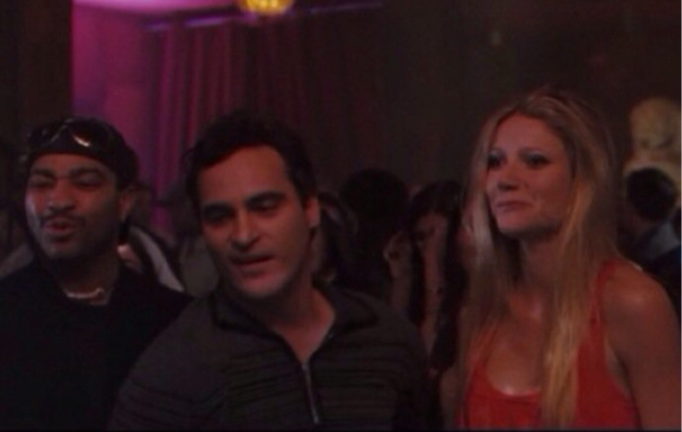 Time to turn up! (Dennis Jay Funny, Joaquin Phoenix, Gwyneth Paltrow) -'Two Lovers' film.