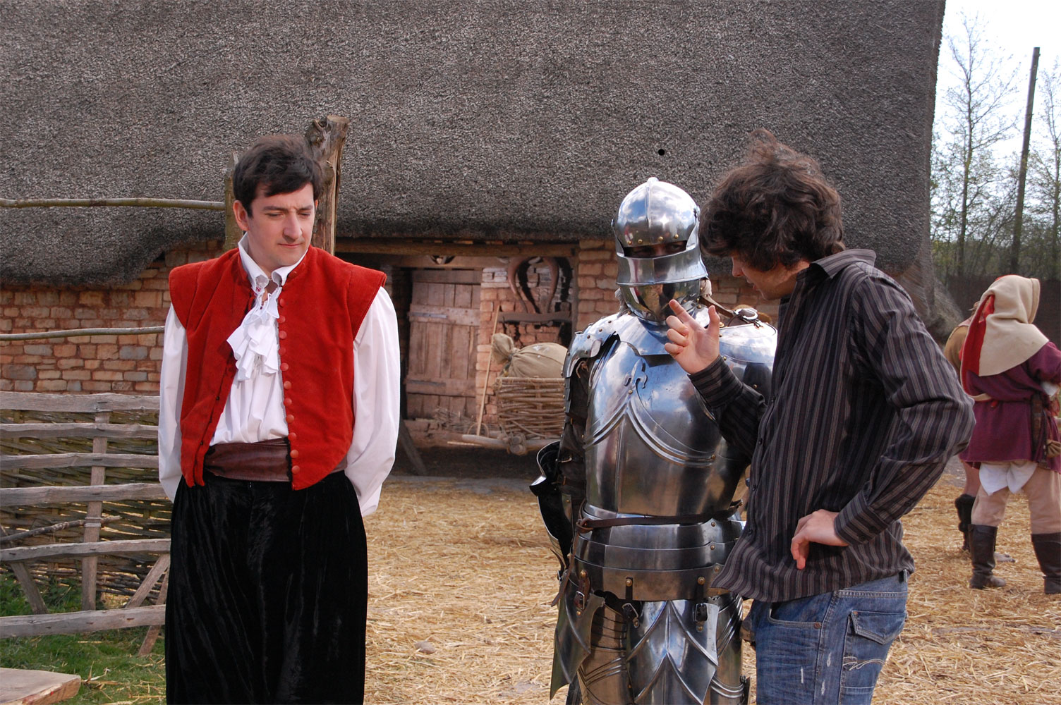 Directing medieval comedy commercials