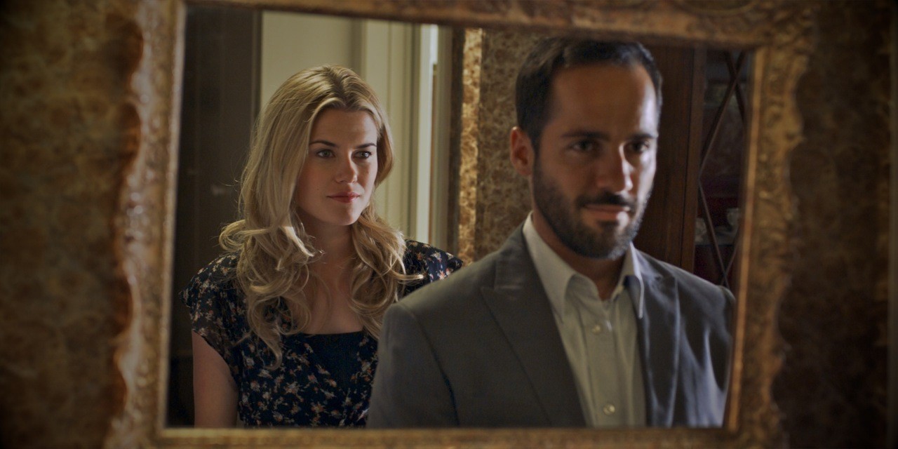 Still of Alex Dimitriades and Rachael Taylor in Summer Coda (2010)