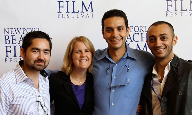 Still of Hugh Mun, Kate Atkinson, Ian S. Takahashi and Zaid Abu Hamdan at event of Baram & Hamza