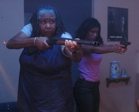 Esther Scott and Denise Boutte in Sister's Keeper (2007)