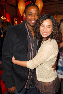 Dulé Hill and Nicole Hill