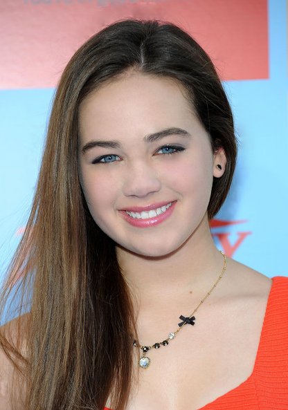 Mary Mouser arriving at Variety's 2012 Power of Youth event
