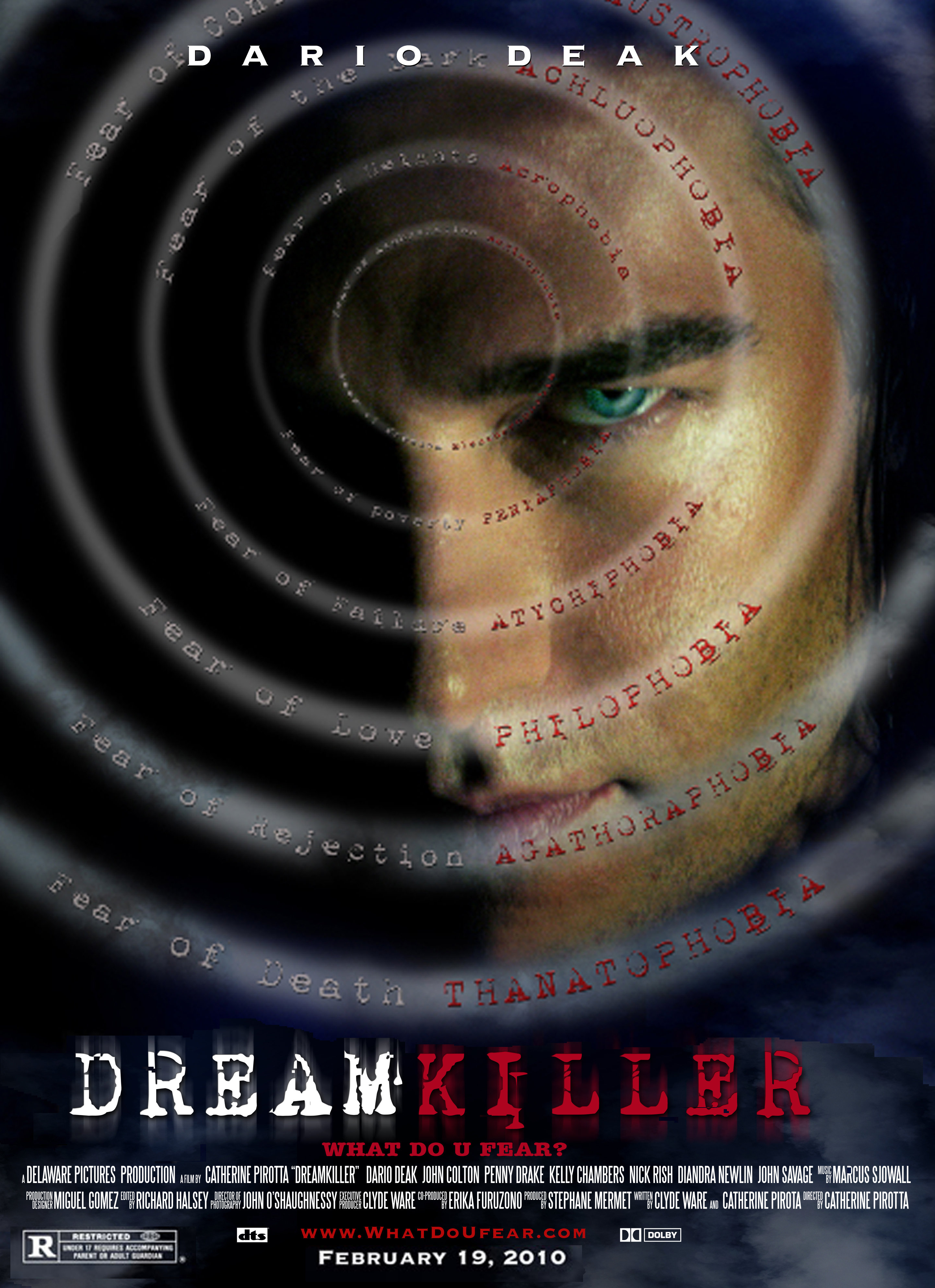 John Savage, Diandra Newlin, Tyrone Power Jr., Catherine C. Pirotta, Penny Vital and Dario Deak in Dreamkiller (2010)