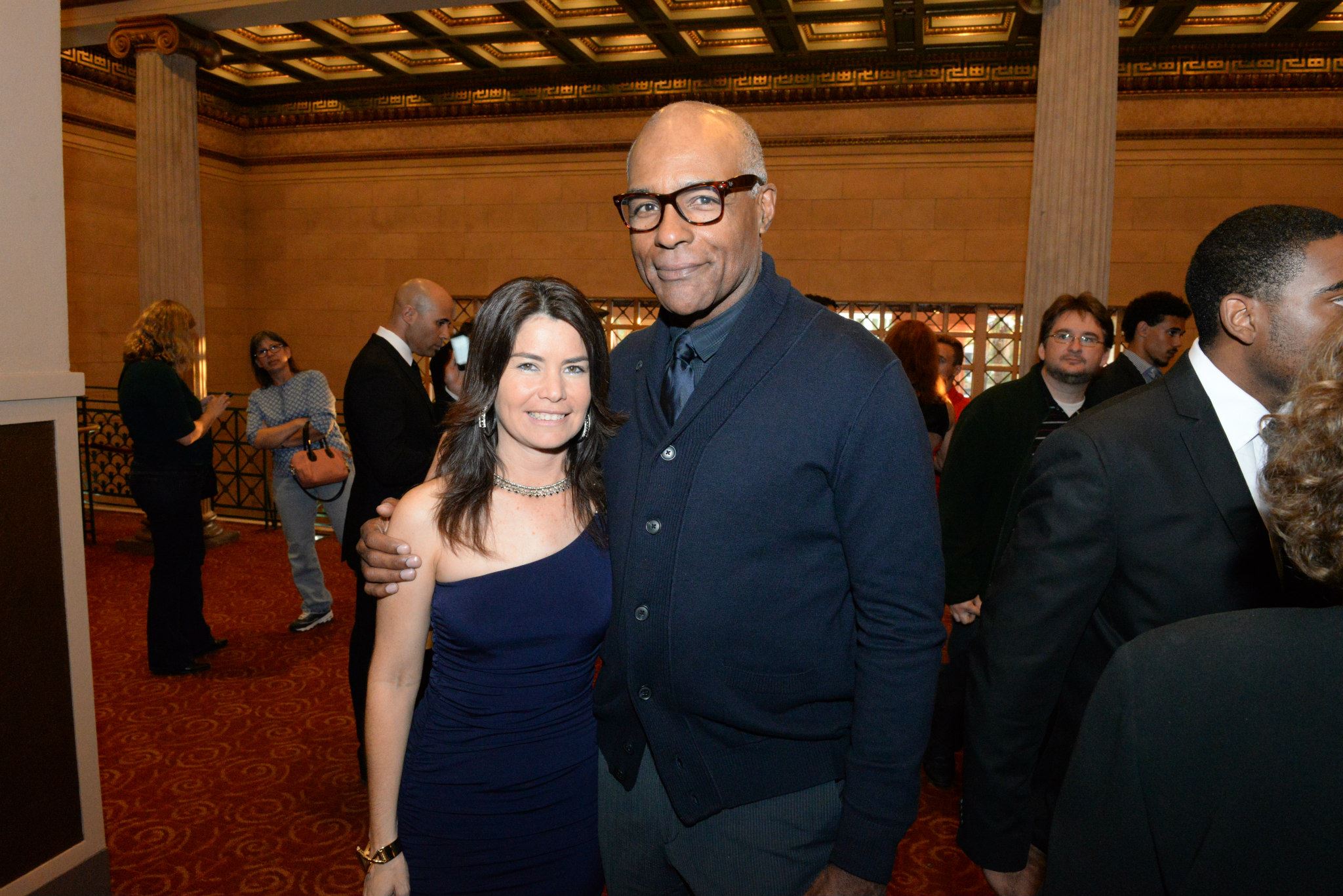 Director Catherine Pirotta and Star Trek's Michael Dorn