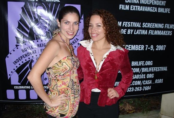 2007 BHLIFE FILM FESTIVAL with Actress Fanny Veliz.